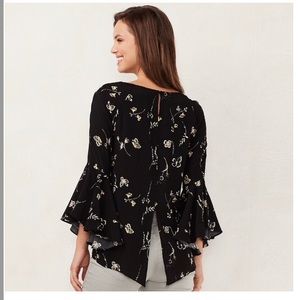 Lauren Conrad Bell sleeves shirt